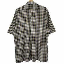 Load image into Gallery viewer, Aquascutum House Check Short Sleeved Shirt - Extra Large (XL) PTP 24.5"
