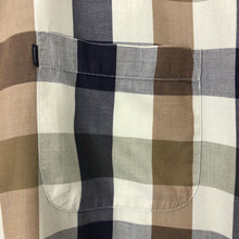 Load image into Gallery viewer, Aquascutum Block Check Short Sleeved Shirt - Extra Large (XL) PTP 26"