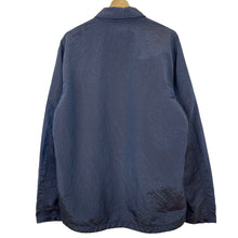 Load image into Gallery viewer, Stone Island Blue Weft Nylon Seersucker TC Overshirt - Extra Large (XL) PTP 24"