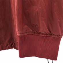Load image into Gallery viewer, Stone Island Burgundy Nylon Metal Half Zip Smock - Double Extra Large (XXL) PTP 26.5"