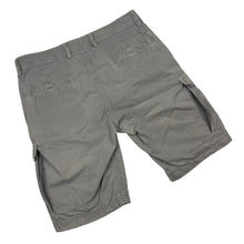 Load image into Gallery viewer, Stone Island Grey Bermuda Cargo Shorts - W 30"