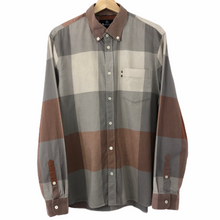 Load image into Gallery viewer, Aquascutum Block Check Long Sleeved Shirt - Extra Large (XL) PTP 23"