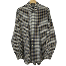 Load image into Gallery viewer, Aquascutum House Check Long Sleeved Shirt - Large (L) PTP 24.5"