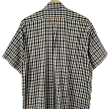 Load image into Gallery viewer, Aquascutum House Check Short Sleeved Shirt - Large (L) PTP 24.75"