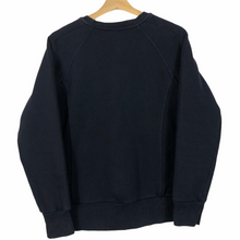 Load image into Gallery viewer, Ma.Strum Navy Crew Neck Sweater - Small (S) PTP 20.75"