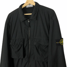 Load image into Gallery viewer, Stone Island Black Double Pocket Overshirt - Double Extra Large (XXL) PTP 25.75"