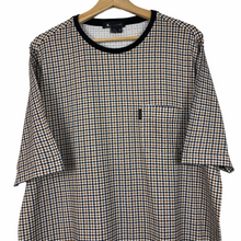Load image into Gallery viewer, Aquascutum House Check Short Sleeved T-Shirt - Double Extra Large (XXL) PTP 24"