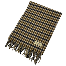 Load image into Gallery viewer, Aquascutum Classic House Check 100% Lambswool Scarf - One Size Fits All