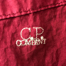 Load image into Gallery viewer, C.P Company Red Goggle Hooded Overshirt - Extra Large (XL) PTP 22.25"