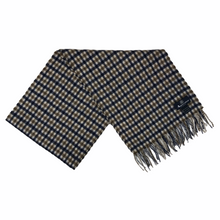 Load image into Gallery viewer, Aquascutum Classic House Check 100% Lambswool Scarf - One Size Fits All