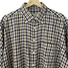 Load image into Gallery viewer, Aquascutum House Check Short Sleeved Shirt - Extra Large (XL) PTP 26.5"