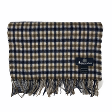 Load image into Gallery viewer, Aquascutum Classic House Check 100% Lambswool Scarf - One Size Fits All