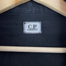 Load image into Gallery viewer, C.P Company Black Goggle Hooded Overshirt - Double Extra Large (XXL) PTP 24"