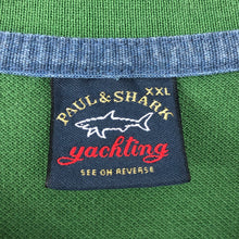 Load image into Gallery viewer, Paul and Shark Green Short Sleeved Polo - Double Extra Large (XXL) PTP 22"