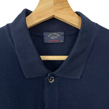 Load image into Gallery viewer, Paul and Shark Navy Short Sleeved Polo - Double Extra Large (XXL) PTP 22.5"