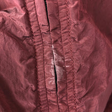 Load image into Gallery viewer, Stone Island Burgundy Nylon Metal Half Zip Smock - Double Extra Large (XXL) PTP 26.5"