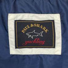 Load image into Gallery viewer, Paul and Shark Navy Blue Hooded Logo Jacket - Triple Extra Large (XXXL) PTP 27"