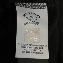 Load image into Gallery viewer, Paul and Shark Black Centre Logo Sweater - Large (L) PTP 23"