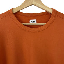 Load image into Gallery viewer, C.P Company Orange Crew Neck Lens Sweater - Medium (M) PTP 21"