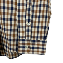 Load image into Gallery viewer, Aquascutum House Check Long Sleeved Shirt - Medium (M) PTP 21.5"
