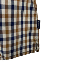 Load image into Gallery viewer, Aquascutum House Check Short Sleeved Shirt - Large (L) PTP 21.5"