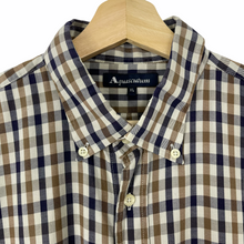 Load image into Gallery viewer, Aquascutum House Check Short Sleeved Shirt - Extra Large (XL) PTP 24.5"