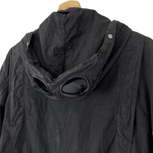 Load image into Gallery viewer, C.P Company Black Goggle Hooded Overshirt - Double Extra Large (XXL) PTP 24"