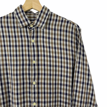 Load image into Gallery viewer, Aquascutum House Check Long Sleeved Shirt - Small (S) PTP 21"