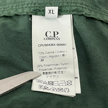 Load image into Gallery viewer, C.P Company Green Goggle Hooded Overshirt - Extra Large (XL) PTP 21.5"