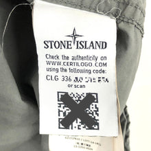 Load image into Gallery viewer, Stone Island Grey Button Up Overshirt - Small (S) PTP 19.5"