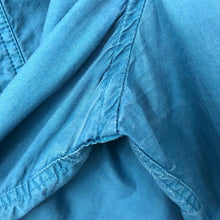 Load image into Gallery viewer, Stone Island Turquoise Button Up Hooded Overshirt - Triple Extra Large (XXXL) PTP 25.5"