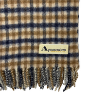 Load image into Gallery viewer, Aquascutum Classic House Check Lambswool / Cashmere Scarf - One Size Fits All