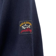 Load image into Gallery viewer, Paul and Shark Navy Crew Neck Sweater - Extra Large (XL) PTP 23.5"