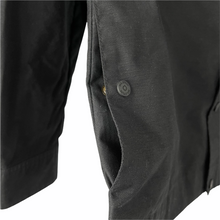 Load image into Gallery viewer, Ma.Strum Black Multi Pocket Button Up Overshirt - Small (S) PTP 20.75"