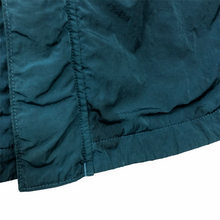 Load image into Gallery viewer, C.P Company Emerald Nylon Shimmer Multi Pocket Goggle Jacket - 52 PTP 23.25"