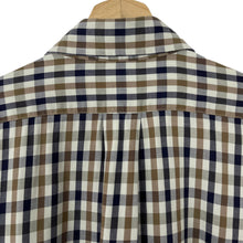 Load image into Gallery viewer, Aquascutum House Check Long Sleeved Shirt - Medium (M) PTP 23"