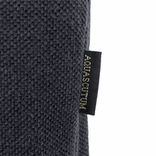 Load image into Gallery viewer, Aquascutum Navy / Check Collar Short Sleeved Polo - Medium (M) PTP 18.75"