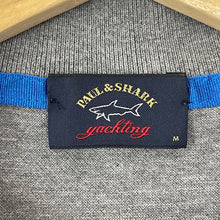 Load image into Gallery viewer, Paul and Shark Grey Short Sleeved Polo - Medium (M) PTP 19.75"
