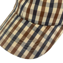 Load image into Gallery viewer, Aquascutum House Check Adjustable Cap - One Size Fits All
