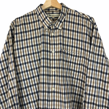 Load image into Gallery viewer, Aquascutum House Check Long Sleeved Shirt - Extra Large (XL) PTP 25"