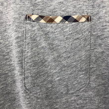 Load image into Gallery viewer, Aquascutum Grey Short Sleeved Pocket T-Shirt - Medium (M) PTP 21"