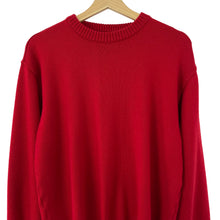 Load image into Gallery viewer, Paul and Shark Bretagne Red Crew Neck Sweater - Small (S) PTP 21"