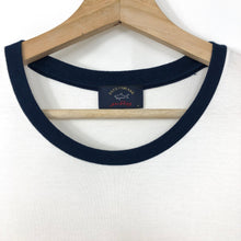 Load image into Gallery viewer, Paul and Shark White Short Sleeved Logo T-Shirt - Extra Large (XL) PTP 22"