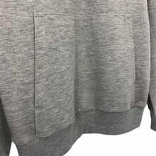 Load image into Gallery viewer, Ma.Strum Grey Half Zip Pullover Sweater - Small (S) PTP 21"
