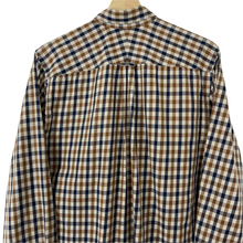 Load image into Gallery viewer, Aquascutum House Check Long Sleeved Shirt - Medium (M) PTP 21"