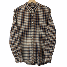 Load image into Gallery viewer, Aquascutum House Check Long Sleeved Shirt - Medium (M) PTP 20.25"