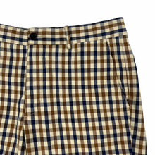 Load image into Gallery viewer, Aquascutum House Club Check Vicuna Shorts - W 30"