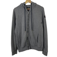 Load image into Gallery viewer, Paul and Shark Grey Full Zip Logo Hoody - Large (L) PTP 21"