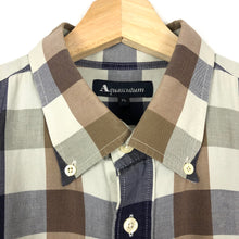 Load image into Gallery viewer, Aquascutum Block Check Short Sleeved Shirt - Extra Large (XL) PTP 23.5"