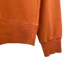 Load image into Gallery viewer, C.P Company Orange Crew Neck Lens Sweater - Medium (M) PTP 21"